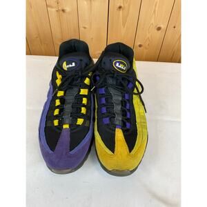 Nike Air Max 95 NRG LeBron Lakers Amarillo Men's Athletic Shoes, Size 8.5